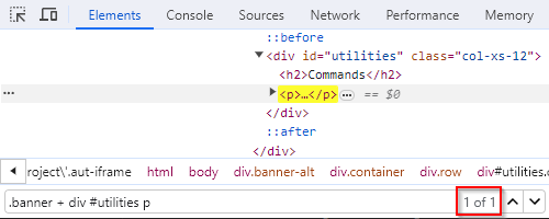 Checking elements in dev tools Checking elements in dev tools
